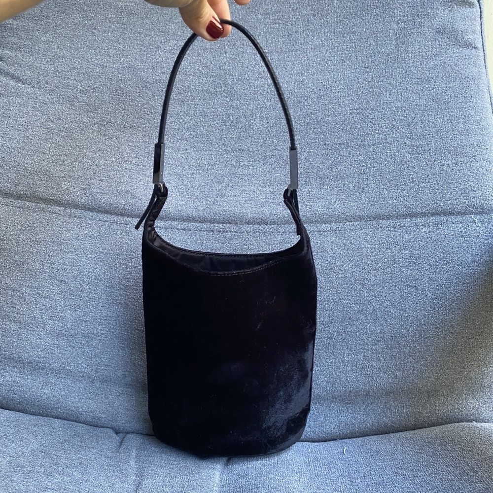 🔴SOLD🔴 Gucci Velvet Black Velvet Mini Bag